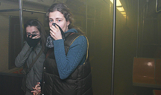 Пожар в метро вызвал панику во всем городе Пожар в метро вызвал панику во всем городе