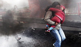 Столица Чили вздрогнула от землетрясения Столица Чили вздрогнула от землетрясения