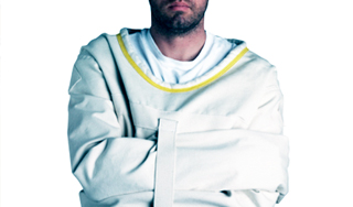 Человека с мигалкой увезли в психбольницу Человека с мигалкой увезли в психбольницу