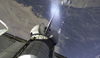 Советский спутник рухнул на Землю Советский спутник рухнул на Землю