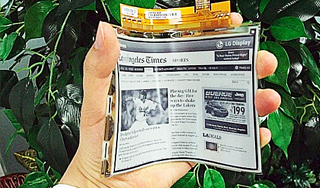 LG выпускает гибкую электронную книгу LG выпускает гибкую электронную книгу