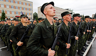 В России начался весенний призыв в армию В России начался весенний призыв в армию