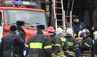 В Махачкале сгорела типография В Махачкале сгорела типография