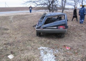 Безалаберный водитель насмерть разбился под Клинцами Безалаберный водитель насмерть разбился под Клинцами