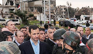 Власти Сирии выводят из Хомса войска Власти Сирии выводят из Хомса войска