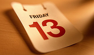 Ученые объяснили феномен "пятницы 13-го" Ученые объяснили феномен "пятницы 13-го"