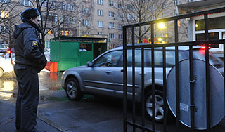 Мужчина убит на проходной фабрики Мужчина убит на проходной фабрики