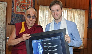 Далай-лама поддержал "Россию 2045" Далай-лама поддержал "Россию 2045"