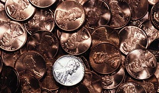 В США один цент продали за миллион В США один цент продали за миллион