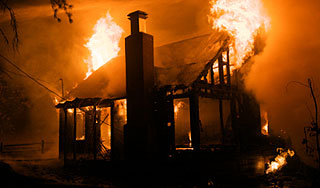 На пожаре в Амурской области погиб человек На пожаре в Амурской области погиб человек