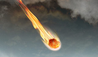 На территорию США рухнул метеорит На территорию США рухнул метеорит