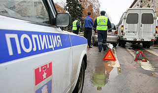 Пьяный майор устроил ДТП в Москве Пьяный майор устроил ДТП в Москве