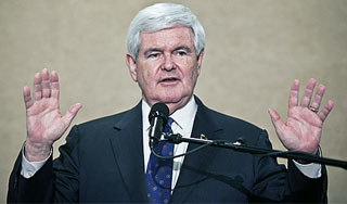 Ньют Гингрич готовится сдаться Ньют Гингрич готовится сдаться