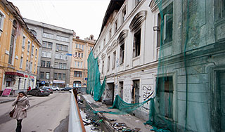 Дом в центре Москвы треснул из-за ремонта Дом в центре Москвы треснул из-за ремонта