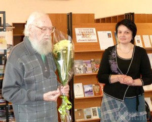 Валентин Динабургский выступил в библиотеке имени Тютчева