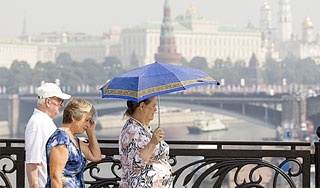 Москва побила рекорд жары Москва побила рекорд жары