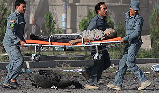 Вслед за Обамой в Кабуле прогремели взрывы Вслед за Обамой в Кабуле прогремели взрывы