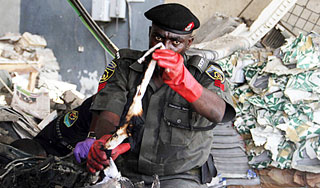 Боевики взорвали рынок в Нигерии Боевики взорвали рынок в Нигерии