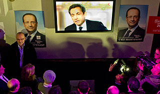 Саркози и Олланд замолчали перед выборами Саркози и Олланд замолчали перед выборами