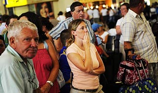 Российские туристы застряли в Германии Российские туристы застряли в Германии