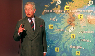 Принц Чарльз стал ведущим прогноза погоды Принц Чарльз стал ведущим прогноза погоды