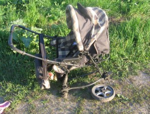 Пьяный водитель сбил маму с двумя детьми