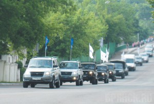 Состоялся автопробег, посвящённый Дню Победы