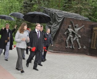 Сергея Степашина встретили хлебом-солью