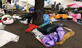 Суд предписал убрать лагерь оппозиции Суд предписал убрать лагерь оппозиции