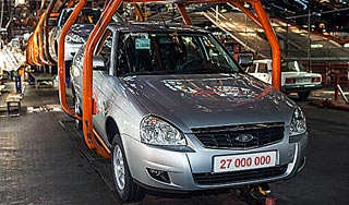 АвтоВАЗ выпустил юбилейную Lada Priora АвтоВАЗ выпустил юбилейную Lada Priora