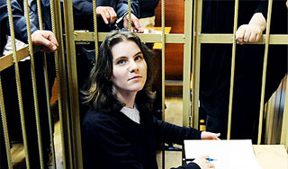 Участница Pussy Riot объявила голодовку Участница Pussy Riot объявила голодовку