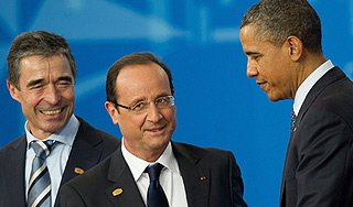 Олланда не пустили на конференцию НАТО Олланда не пустили на конференцию НАТО