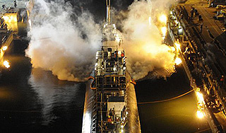 В США при пожаре на АПЛ пострадали люди В США при пожаре на АПЛ пострадали люди