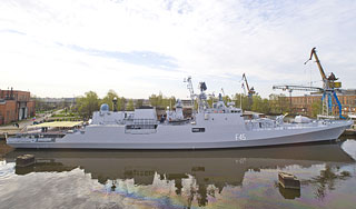 Корабль-стелс "Дагестан" поразил цель Корабль-стелс "Дагестан" поразил цель