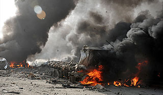 Под Астраханью взорвались боеприпасы Под Астраханью взорвались боеприпасы