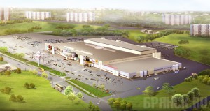 Cтроительство ТРЦ «Аэро Парк» идет полным ходом Проект ТРЦ Аэро-парк