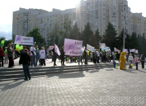 Неравнодушные горожане выступили против абортов