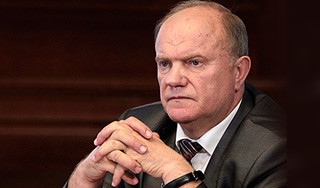 Путин и Медведев беспокоятся за Зюганова Путин и Медведев беспокоятся за Зюганова