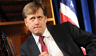 Макфол извинился за скандальное заявление Макфол извинился за скандальное заявление