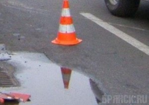 Старушка-правонарушительница попала под машину