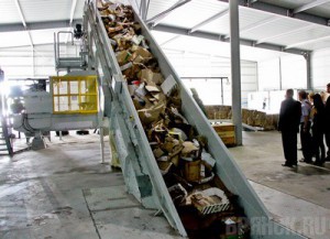 На мусоросортировочном заводе закончили монтаж оборудования