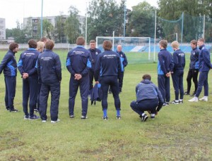 Брянские динамовцы приступили к тренировке