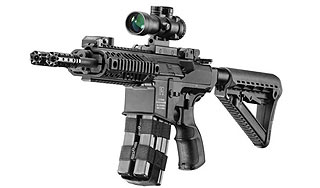 Израильтяне придумали двуствольный автомат Израильтяне придумали двуствольный автомат