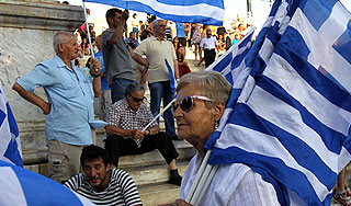 Греки выбирают парламент спасения Греки выбирают парламент спасения