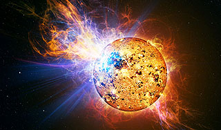 Солнце обрушило на Землю двойной удар Солнце обрушило на Землю двойной удар