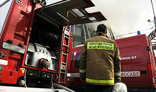 Под Москвой от огня спасли сотни людей Под Москвой от огня спасли сотни людей