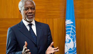 Аннан предложил Сирии новый мирный план Аннан предложил Сирии новый мирный план