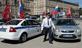 Россия отмечает День ГИБДД Россия отмечает День ГИБДД