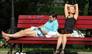 Москвичей ждет аномальная жара Москвичей ждет аномальная жара