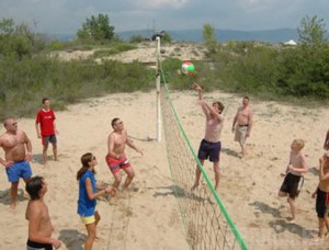 Любители активного отдыха соберутся на пляже